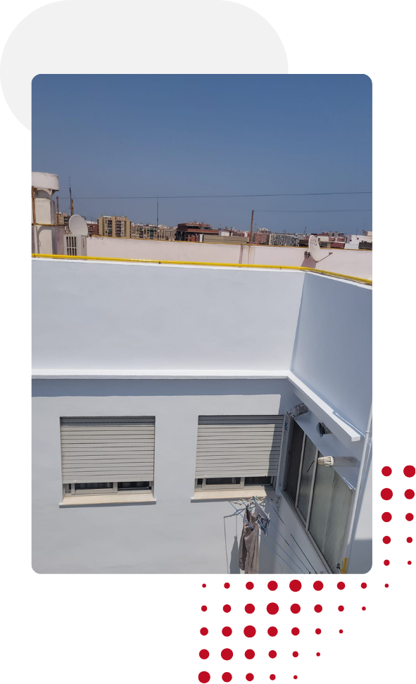 rehabilitación de patios de luces Valencia